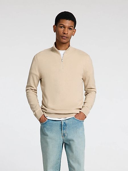 SELECTED Troyer "SLHBERG HALF ZIP CARDIGAN NOOS" günstig online kaufen