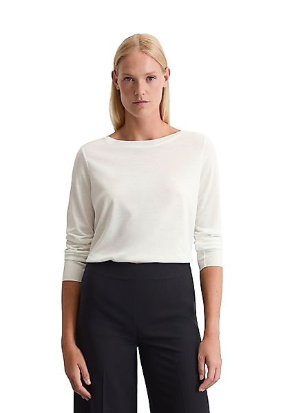 Marc OPolo Langarmshirt "aus TENCEL™ Lyocell-Baumwolle-Mix" günstig online kaufen