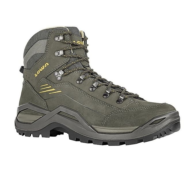 Lowa Renegade EVO LL Mid (All-Terrain, Nubukleder) olivegrün/senf Herren Wa günstig online kaufen