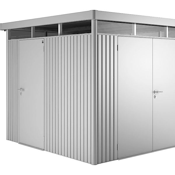 Biohort Nebeneingangstür für Gerätehaus HighLine, silber-metallic, inklusiv günstig online kaufen