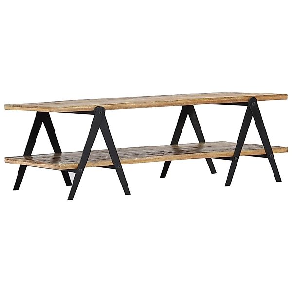 vidaXL Couchtisch 115x60x40 cm Altholz Massiv günstig online kaufen