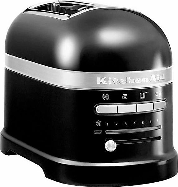KitchenAid Toaster "Artisan 5KMT2204EOB ONYX BLACK" 2 kurze Schlitze für 2 günstig online kaufen