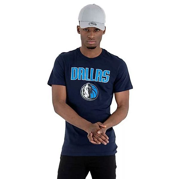 New Era Team Logo Dallas Mavericks Kurzärmeliges T-shirt 4XL Blue günstig online kaufen