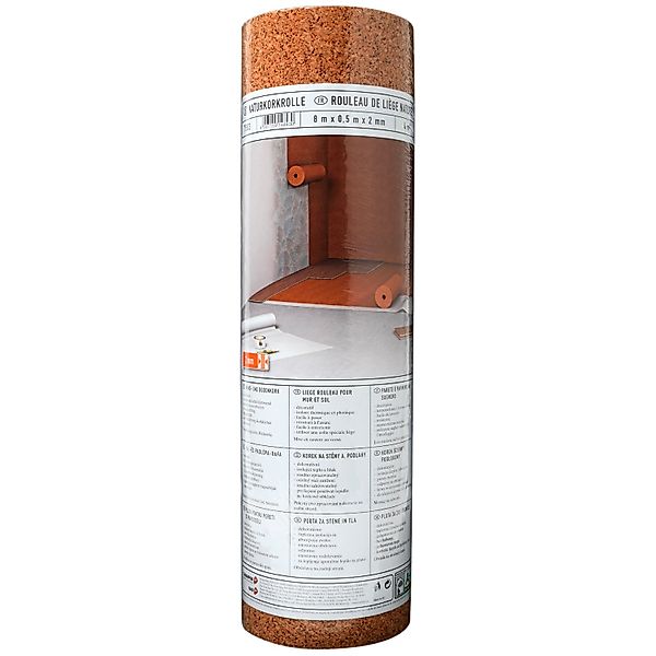 Decosa Korktapete Decosa Korkrolle 2 mm, günstig online kaufen