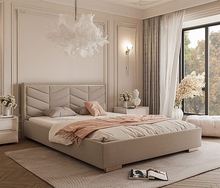 Lookway Polsterbett AURORA mit Bettkasten (mit günstig online kaufen