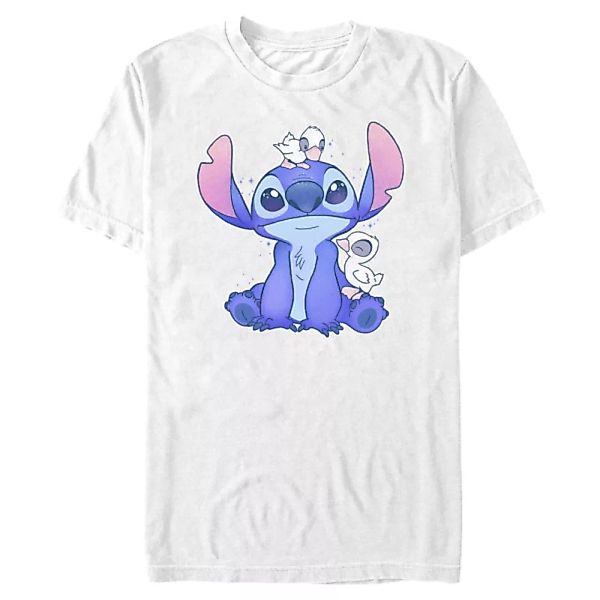 Disney Classics - Lilo & Stitch - Lilo & Stitch Cute Ducks - Männer T-Shirt günstig online kaufen