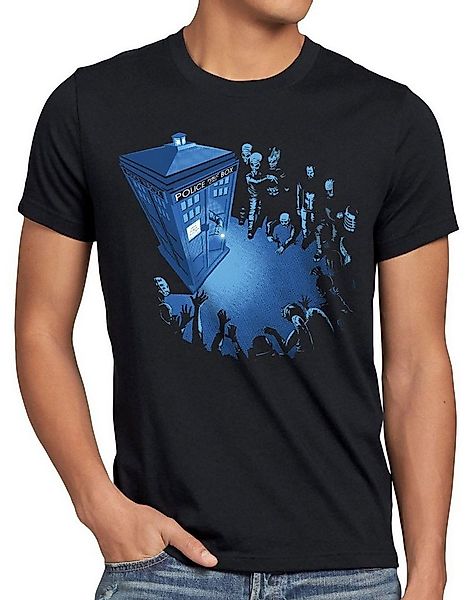 style3 T-Shirt Who Notrufzelle drnotrufzelle doktor doctor who timelord tar günstig online kaufen