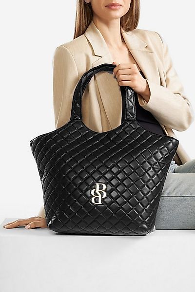 Badura Handtasche Badura Große Shopper Tasche FELICIE-01 schwarz günstig online kaufen