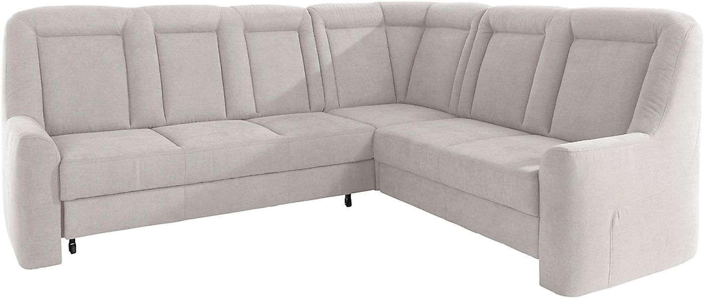 sit&more Ecksofa »Melissa L-Form«, klassisches Polsterprogramm, wahlweise B günstig online kaufen