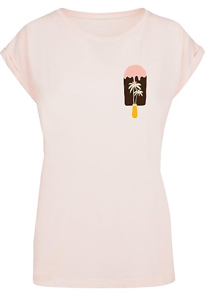 Merchcode T-Shirt Merchcode Damen Ladies Summer - Icecream T-Shirt (1-tlg) günstig online kaufen