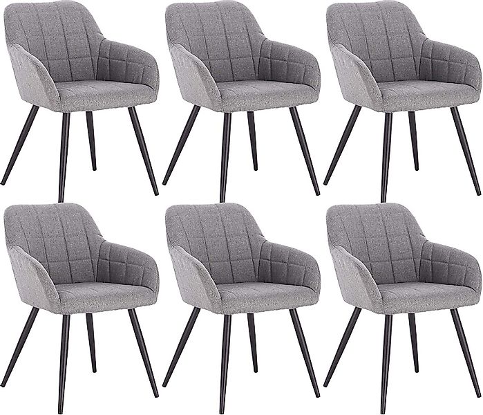 Woltu Esszimmerstuhl (6 St), Polsterstuhl mit günstig online kaufen