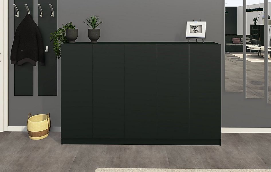 borchardt Möbel Schuhschrank Vaasa, Schuhregal 5-türig mit 18 verstellbaren günstig online kaufen