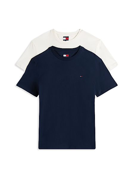 Tommy Jeans Rundhalsshirt "TJM XSLIM 2PACK JERSEY TEE EXT" Packung, 2er-Pac günstig online kaufen