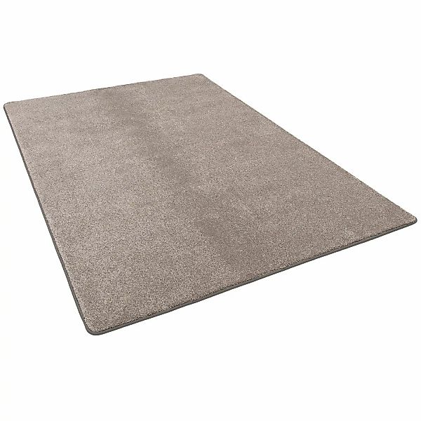 Snapstyle Hochflor Luxus Velours Teppich Touch Taupe 160x200cm günstig online kaufen