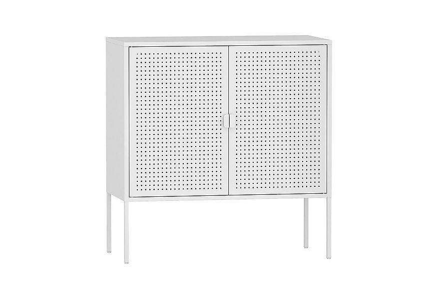 en.casa Sideboard (1 St), »Castelli« 82,5 x 80 x 40 cm mit zwei Schranktüre günstig online kaufen