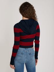 Tommy Jeans Kapuzenpullover TJW STRIPE 1/4 günstig online kaufen