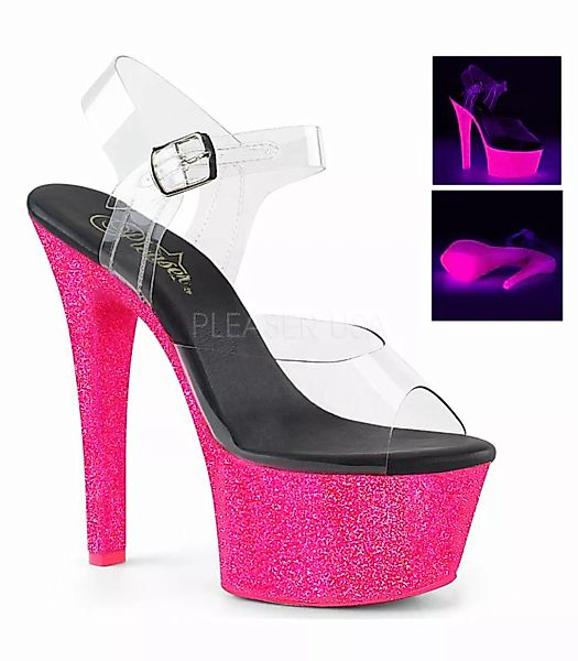 Neon Plateau Sandalette ASPIRE-608UVG - Pink (Schuhgröße: EUR 36) günstig online kaufen