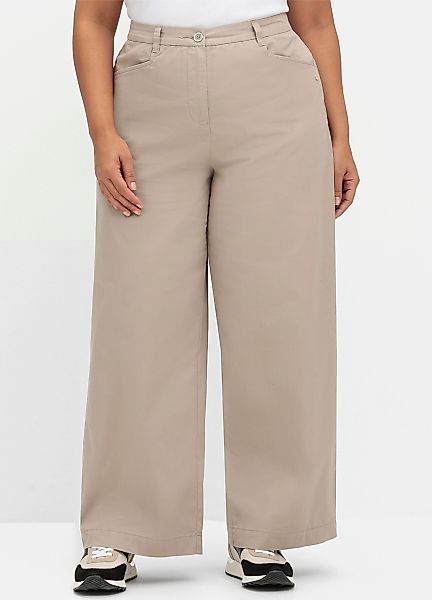 Sheego Jerseyhose Hose lang Innenbeinlänge ca. günstig online kaufen