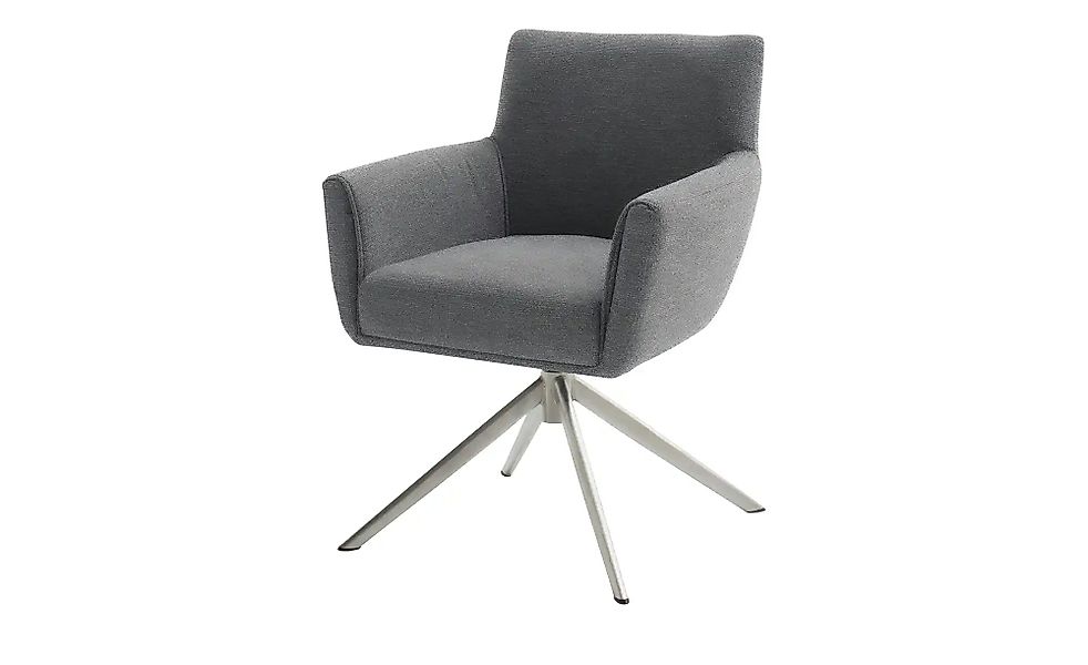 Esszimmerstuhl  Nelson ¦ grau ¦ Maße (cm): B: 66 H: 84 T: 66.0 Stühle > Ess günstig online kaufen