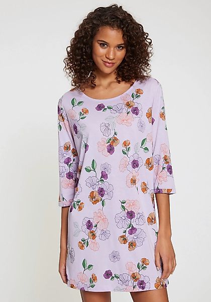 Vivance Dreams Nachthemd mit Blumen-Druck günstig online kaufen