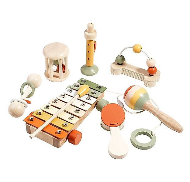 CLTYQ Spielzeug-Musikinstrument Holzspielzeug & Montessori-Spielzeug mit Ma günstig online kaufen