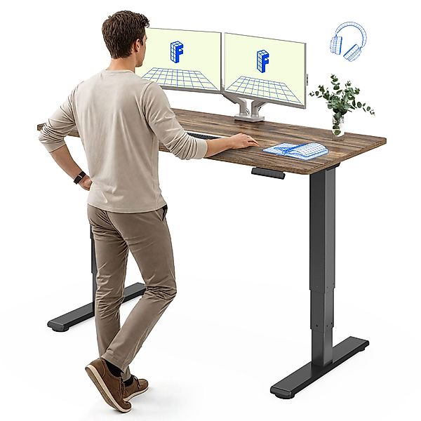 FLEXISPOT Schreibtisch Elektrisch Höhenverstellbarer Schreibtisch EC5 günstig online kaufen