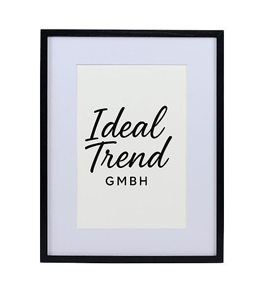 IDEAL TREND Bilderrahmen Bilderrahmen Massivholz Eiche günstig online kaufen