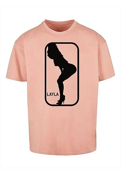 Merchcode T-Shirt Merchcode Herren Layla Dance Heavy Oversize Tee (1-tlg) günstig online kaufen