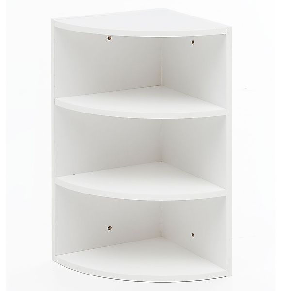FINEBUY Eckregal SuVa14558_1, Weiß 30x60x30 cm, günstig online kaufen