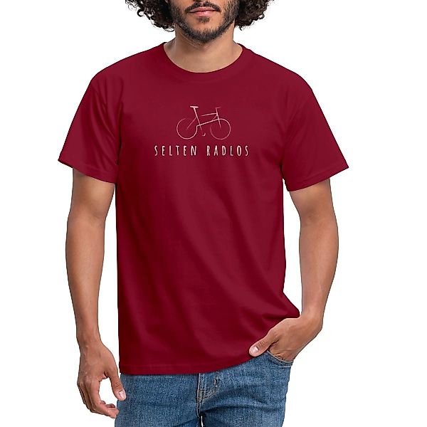 Spreadshirt T-Shirt Fahrrad Geschenk Selten Radlos günstig online kaufen