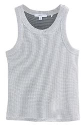 Next Trägertop Geripptes Metallic-Tanktop mit Racerback günstig online kaufen