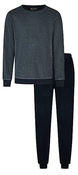 Phil & Co. Schlafanzug Herren Frottee Pyjama (2 tlg) kuschelige Qualität günstig online kaufen