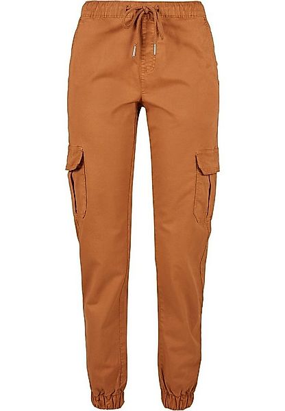 URBAN CLASSICS Cargohose Urban Classics Damen Ladies High Waist Cargo Joggi günstig online kaufen