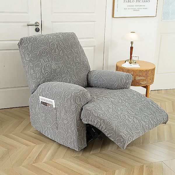 BTTO Relaxsesselhusse Jacquard Relaxsessel Schonbezug,Blumen Möbelschutz günstig online kaufen