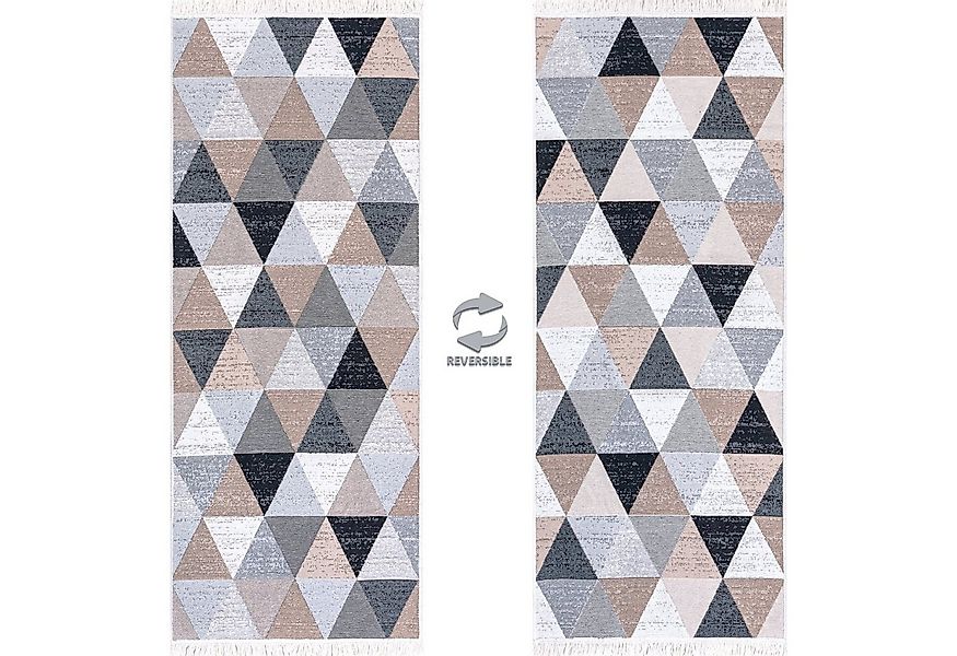 Jimri Teppich Kelim, Läufer, Wohnzimmer Teppich Flur Läufer günstig online kaufen