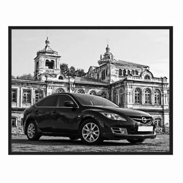 Any Image Wandbild Mazda schwarz Gr. 30 x 40 günstig online kaufen