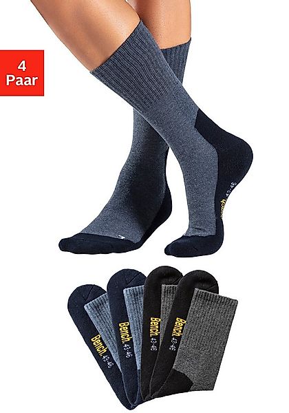 Bench. Tennissocken (Packung, 4-Paar) mit Fußfrottee günstig online kaufen