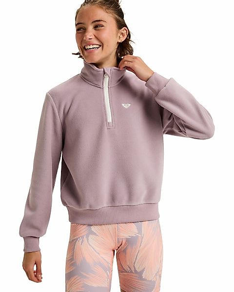 Roxy Fleecepullover "Waves Of Warmth Half Zip" günstig online kaufen