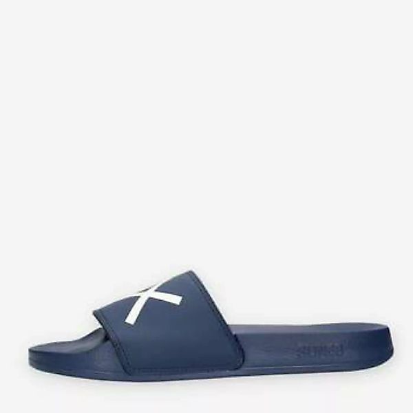 Sun68  Hausschuhe X35102 Slippers Logo Navy günstig online kaufen