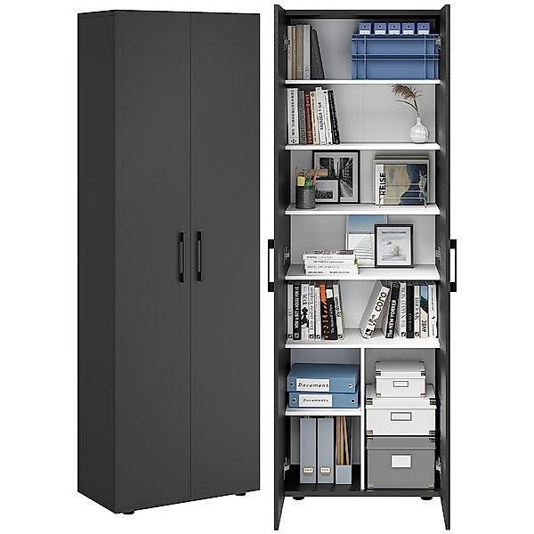 Bellamio Mehrzweckschrank Apol (Anthrazitschwarz) Aktenschrank mit günstig online kaufen
