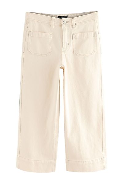 Next Caprijeans Kurze Jeans mit aufgesetzten günstig online kaufen