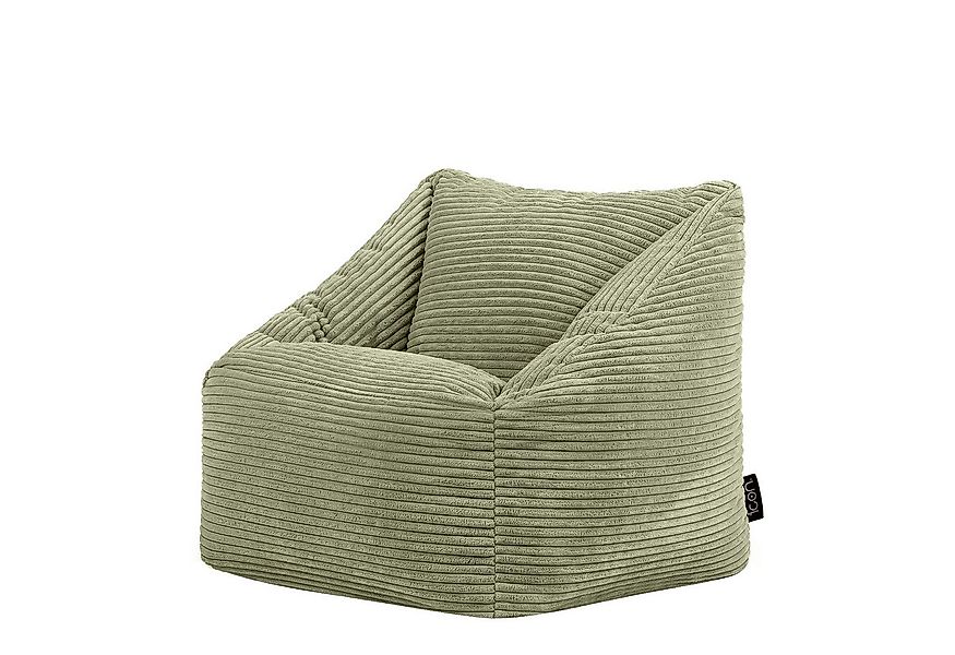 icon Sitzsack Kinder aus Cord Flauschig „Natalia“, 55x44cm, Made in Germany günstig online kaufen