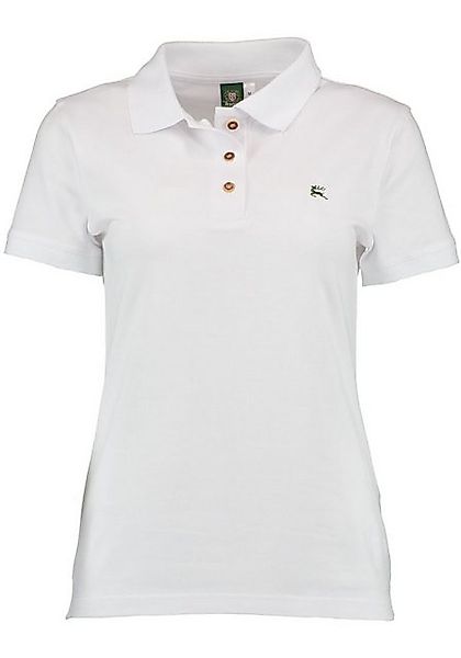 OS-Trachten Poloshirt Laukas Kurzarm Shirt mit Hirsch-Stickerei auf der lin günstig online kaufen