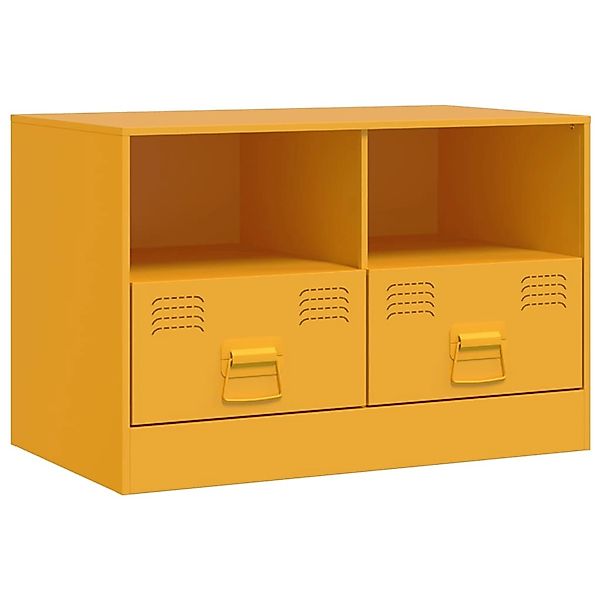 VidaXL TV-Schrank Senfgelb 67x39x44 cm Stahl  Modell 3 günstig online kaufen