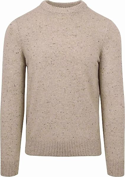 Marc O'Polo Pullover Wool Beige - Größe L günstig online kaufen