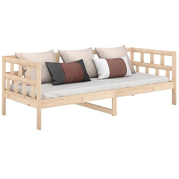 vidaXL Bett Tagesbett Massivholz Kiefer 90x200 cm günstig online kaufen