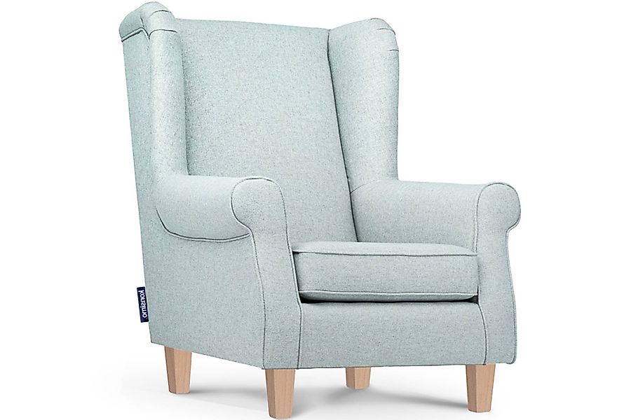 KONSIMO® Ohrensessel MILES Gepolsterter Sessel, mit günstig online kaufen