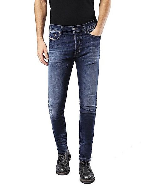 Diesel Slim-fit-Jeans Diesel Tepphar 0860L Herren Jeans Hose Slim Carrot günstig online kaufen