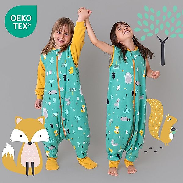 Schlummersack Kinderschlafsack Bio Schlafsack mit Füßen günstig online kaufen