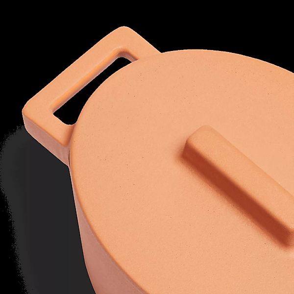 Sambonet ovaler Schmortopf aus Gusseisen mit Deckel (13 x 10 cm), Curry - M günstig online kaufen